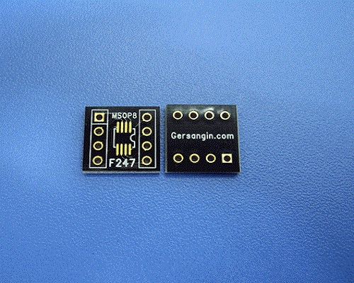 [F247] MSOP 08 - 0.65 변환기판
