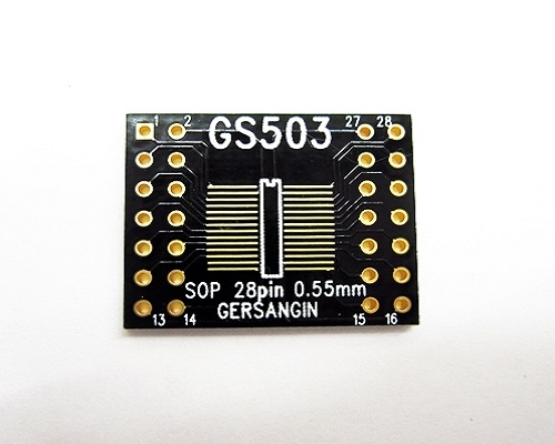 [GS503] SOP 28 - 0.55mm 변환기판