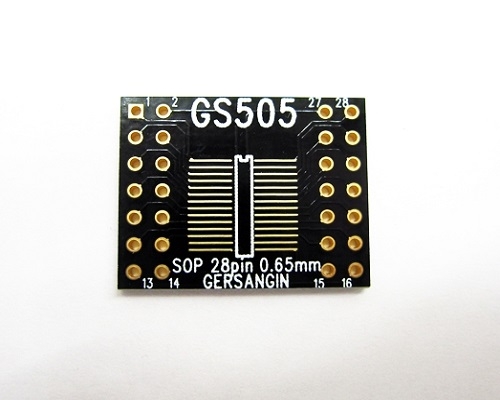 [GS505] SOP 28 - 0.65mm 변환기판