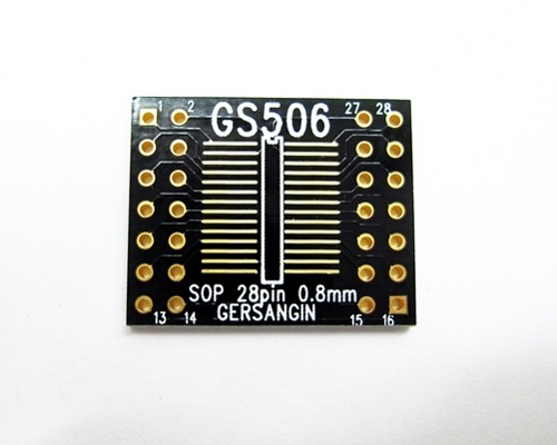 [GS506] SOP 28 - 0.8mm 변환기판