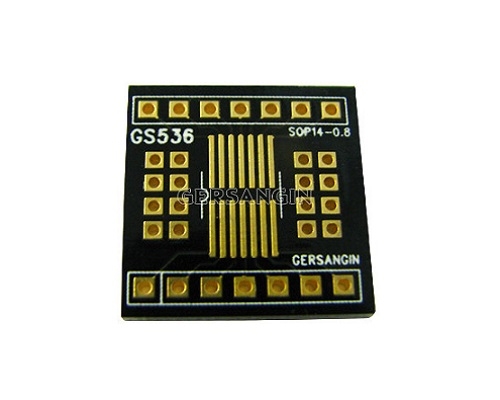 [GS536] SOP 14 - 0.8mm (600mil) 변환기판