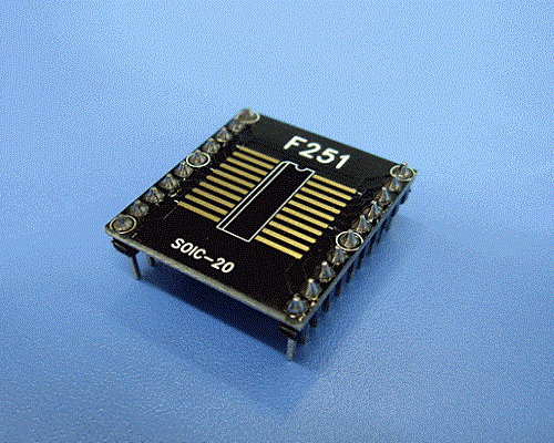 [FA 251] SOIC 20 - 1.27 변환기판 - 완제품