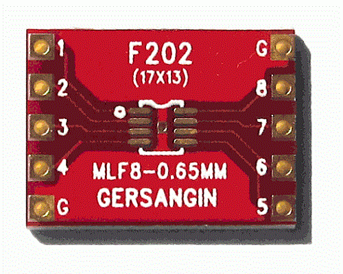 [F202] MLF 8 - 0.65MM 변환기판