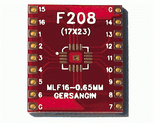 [F208] MLF 16 - 0.65MM 변환기판