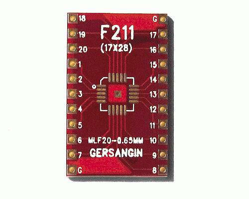 [F211] MLF 20 - 0.65MM 변환기판