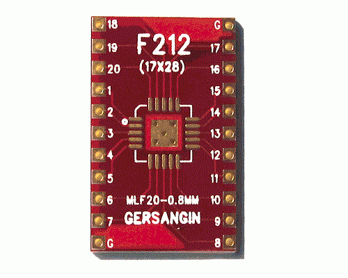 [F212] MLF 20 - 0.8MM 변환기판