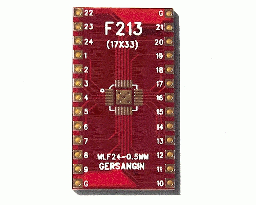 [F213] MLF 24 - 0.5MM 변환기판
