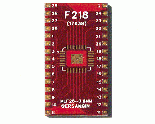 [F218] MLF 28 - 0.8MM 변환기판