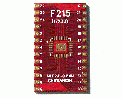 [F215] MLF 24 - 0.8MM 변환기판