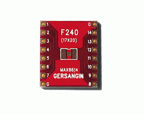 [F240] MAX 14 - 0.4MM 변환기판