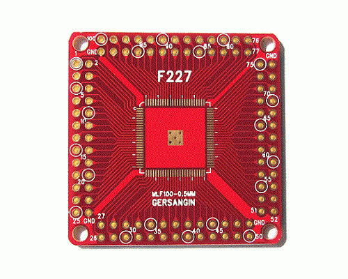 [F227] MLF 100 - 0.5MM 변환기판