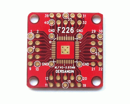 [F226] MLF 40 - 0.65MM 변환기판