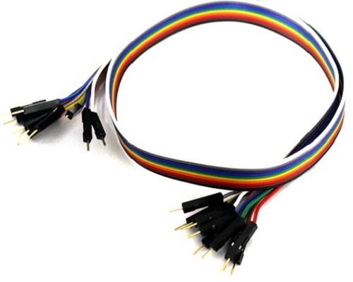 점퍼와이어 GSH-05401 (500mm, M/M, 10P Ribbon Cable)