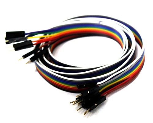 점퍼와이어 GSH-10404 (1000mm, M/M, 10P Ribbon Cable)