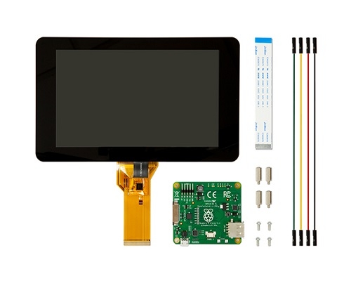 라즈베리파이 공식 7인치 터치스크린 (Raspberry-Pi Touch Display) (Rev 1.1)