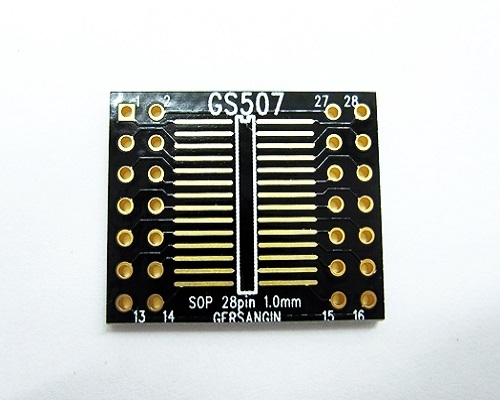 [GS507] SOP 28 - 1.0mm 변환기판