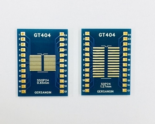 [GT 404] SSOP-24-0.65mm / SOP-24-1.27mm변환기판