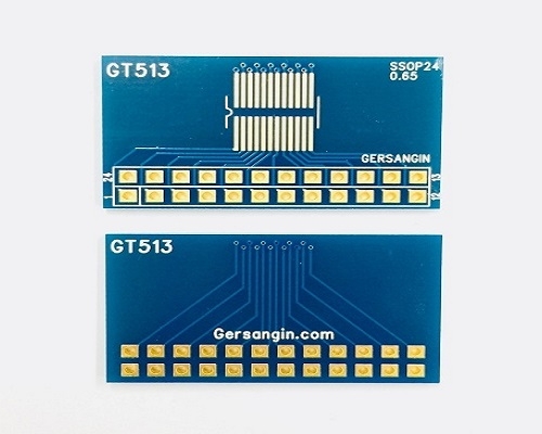 [GT 513] SSOP-24-0.65mm 변환기판