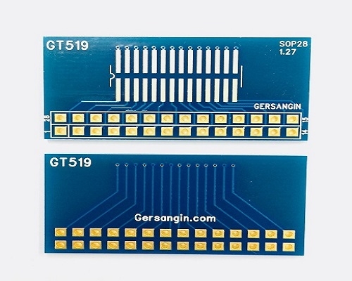 [GT 519] SOP-28-1.27mm 변환기판