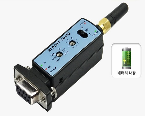 무선 RS232 시리얼아답터 RCPORT-TD410