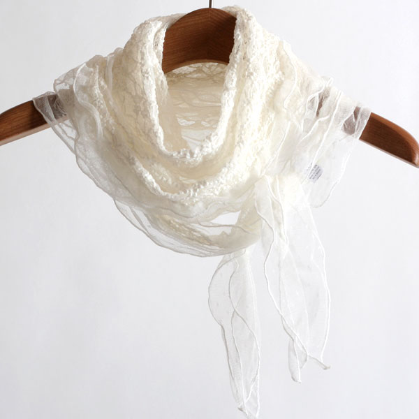 race scarf 0008 ivory