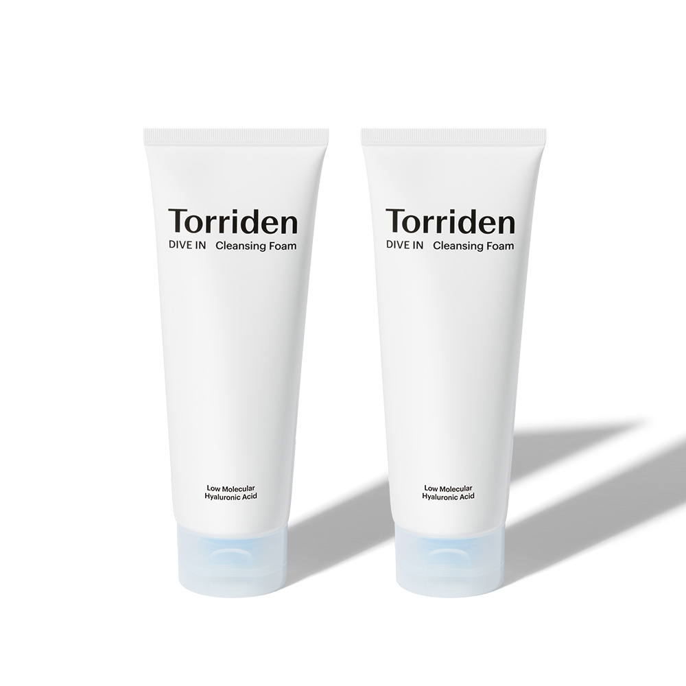[2개묶음] 다이브인 저분자 히알루론산 클렌징 폼 150ml+(다이브인 세럼 10ml*2개)