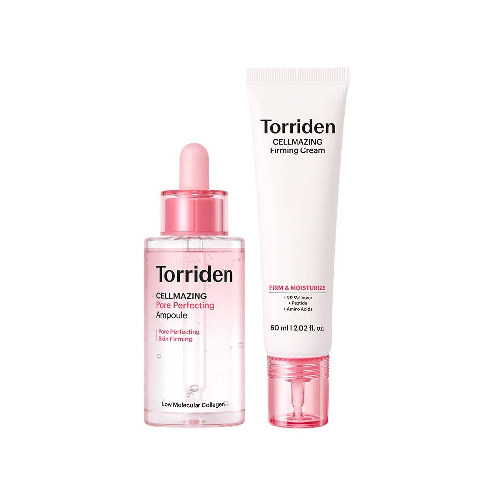 [2종세트] 셀메이징 저분자 콜라겐 모공 탄력 앰플 30ml+셀메이징 저분자 콜라겐 탄력 크림 60ml+(모공앰플 10ml)