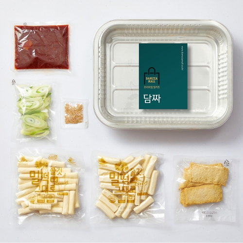 추억의 쟁반 냄비 떡볶이 밀키트 (2인분/690g)