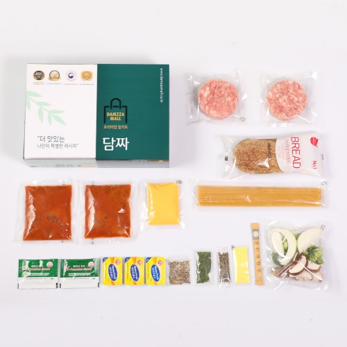 함박스테이크 토마토파스타 밀키트(2인분/750g)