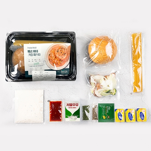 매콤 빠네 크림파스타 밀키트(2인분/720g)