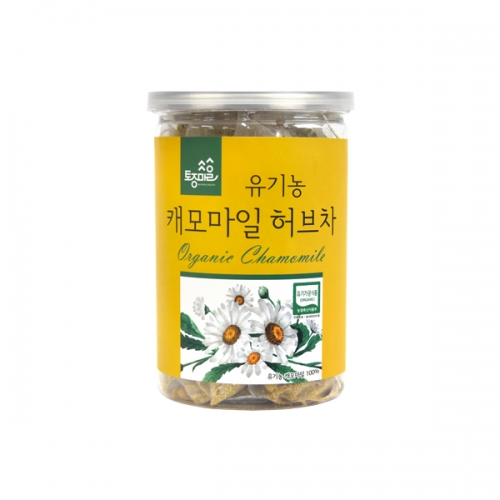 [담짜몰] 유기농 캐모마일 허브차 30티백
