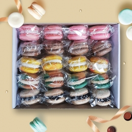 [담짜몰/데일리베이커스] 수제 마카롱 (1박스/20개*맛선택*/800g/뚱카롱)