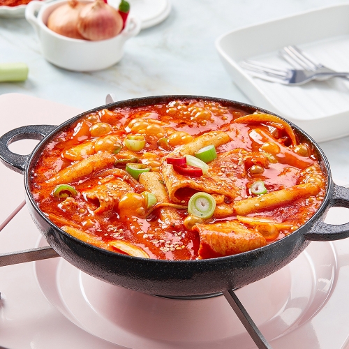 [담짜몰/할인특가] 수제치즈버거(3인)+닭한마리 칼국수(2인)+쟁반떡볶이(2인)