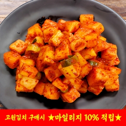[담짜몰/고원김치/본사직송] 고원김치 국내산 깍두기 김치 (2kg/3kg/5kg)
