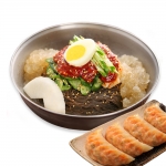 [담짜몰/엄니맘1982] 물/비빔냉면(2인분) + 고기/김치 왕만두(700g) 냉면만두 밀키트 세트