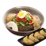 [담짜몰/엄니맘1982] 물/비빔냉면(2인분) + 고기/김치 왕만두(700g) 냉면만두 밀키트 세트