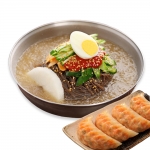 [담짜몰/엄니맘1982] 물/비빔냉면(2인분) + 고기/김치 왕만두(700g) 냉면만두 밀키트 세트