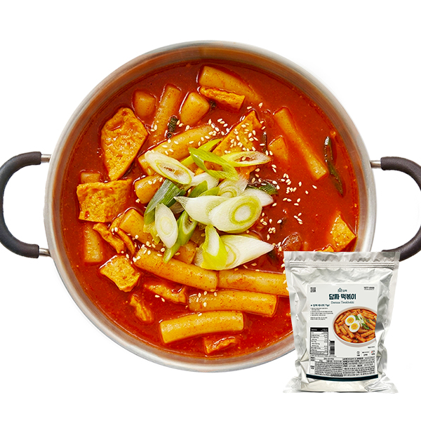 [담짜몰NEW] 담짜 떡볶이 밀키트 캠핑 어묵 분식 간편식 야식 라볶이