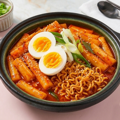 [담짜몰/할인특가] 담짜 라볶이 밀키트 캠핑 간편식 어묵 분식 간식 야식 떡볶이