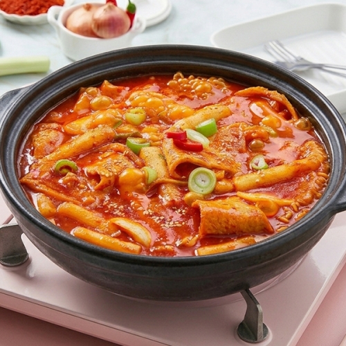 [담짜몰/할인특가] 담짜 라볶이 밀키트 캠핑 간편식 어묵 분식 간식 야식 떡볶이