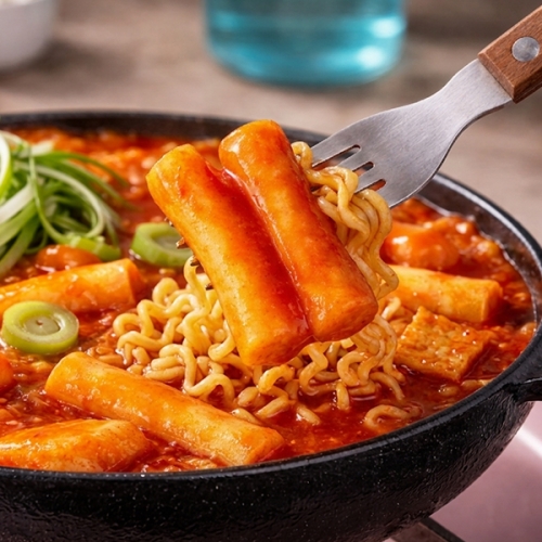 [담짜몰/할인특가] 담짜 라볶이 밀키트 캠핑 간편식 어묵 분식 간식 야식 떡볶이