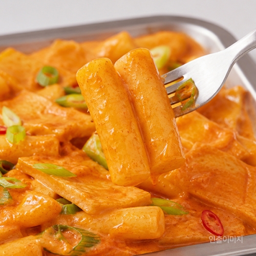 [담짜몰/할인특가] 담짜 로제 떡볶이 밀키트 캠핑 어묵 분식 간편식 야식 라볶이