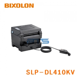 BIXOLON SLP-DL410KV 데스크탑 바코드프린터 라벨프린터 차량용 바코드프린터 ( 차량용 충전 케이블 포함 )