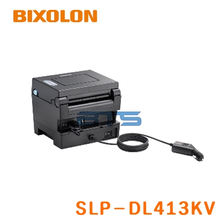 BIXOLON SLP-DL413KV 데스크탑 바코드프린터 라벨프린터 차량용 바코드프린터 ( 차량용 충전 케이블 포함 )