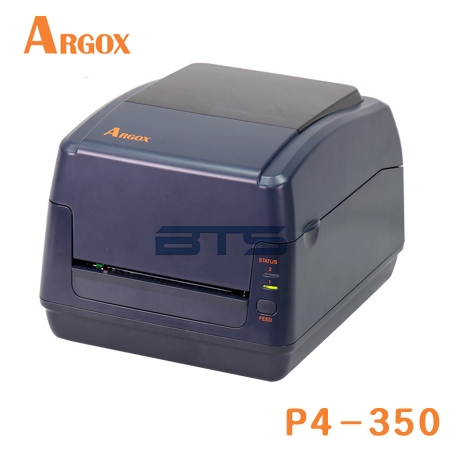 ARGOX P4-350 (외장거치대포함) 바코드프린터 데스크탑프린터 라벨프린터 케어라벨프린터