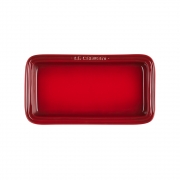 직사각 접시-빨강