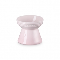 반려동물 하이스탠드 식기-쉘핑크