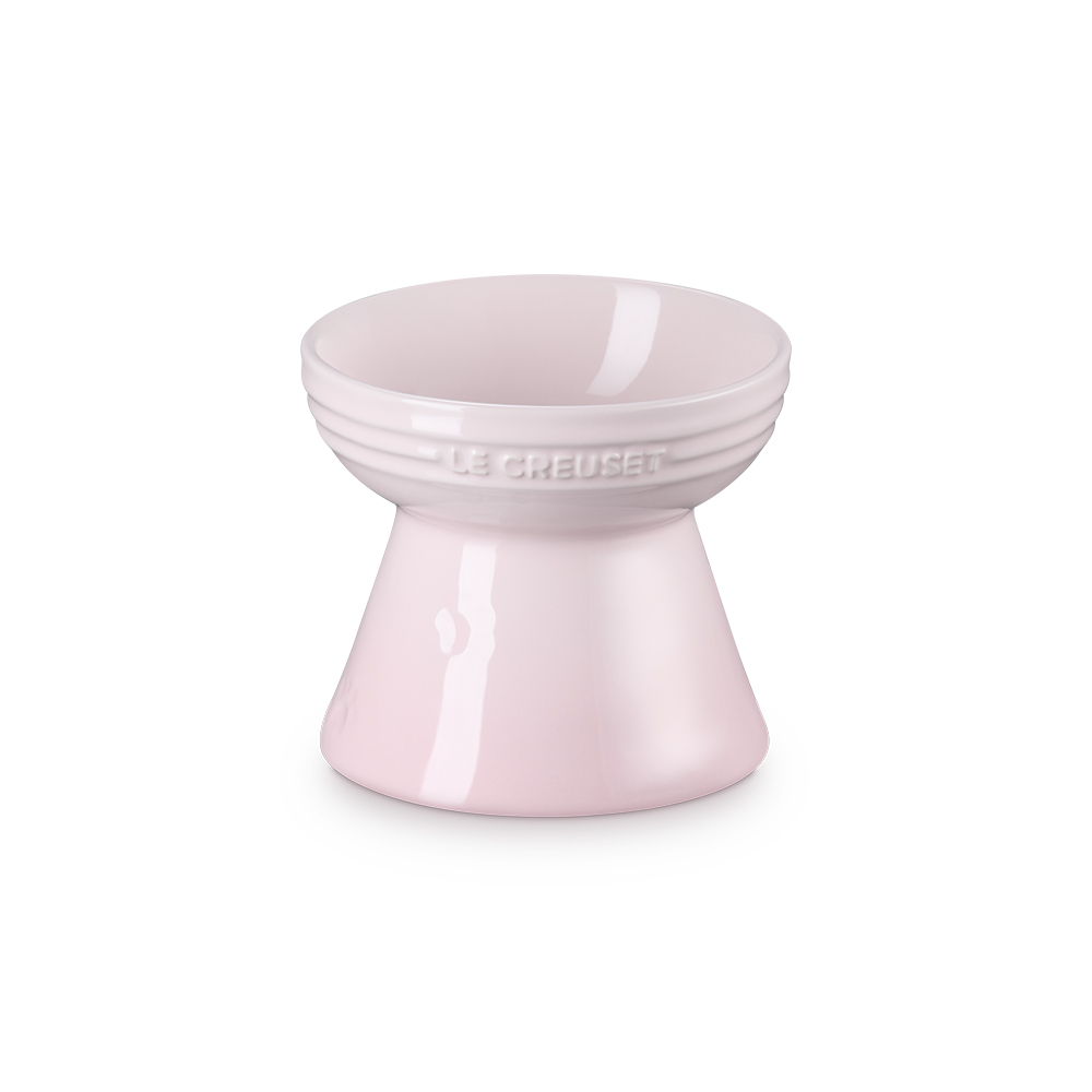 반려동물 하이스탠드 식기-쉘핑크