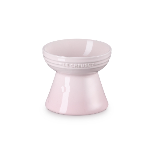 반려동물 하이스탠드 식기-쉘핑크