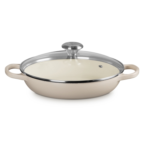 시그니처 뷔페캐서롤(유리뚜껑) 26cm-브리오슈(무광)